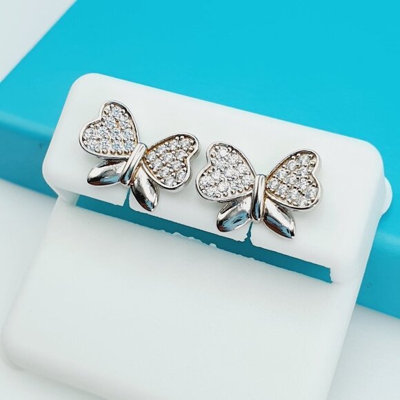 "925 Sterling Silver CZ Beautiful Earrings for Women, 1USPAR4234 - Picture 2 of 11